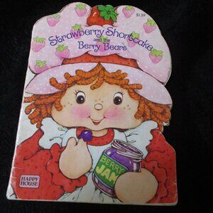 Vintage Strawberry Shortcake and the Berry Bears Book by Happy House 1983